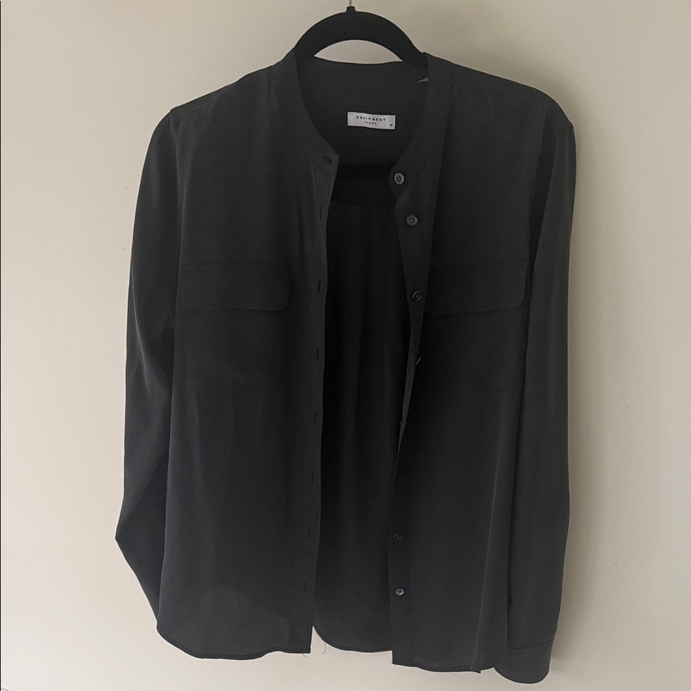 Equipment silk blouse